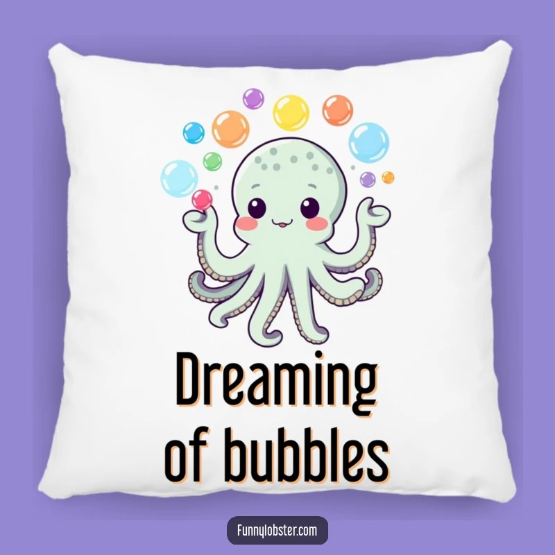 Funny Kawaii Octopus Bubble Pillow: Soft Playtime, Comfy Gift